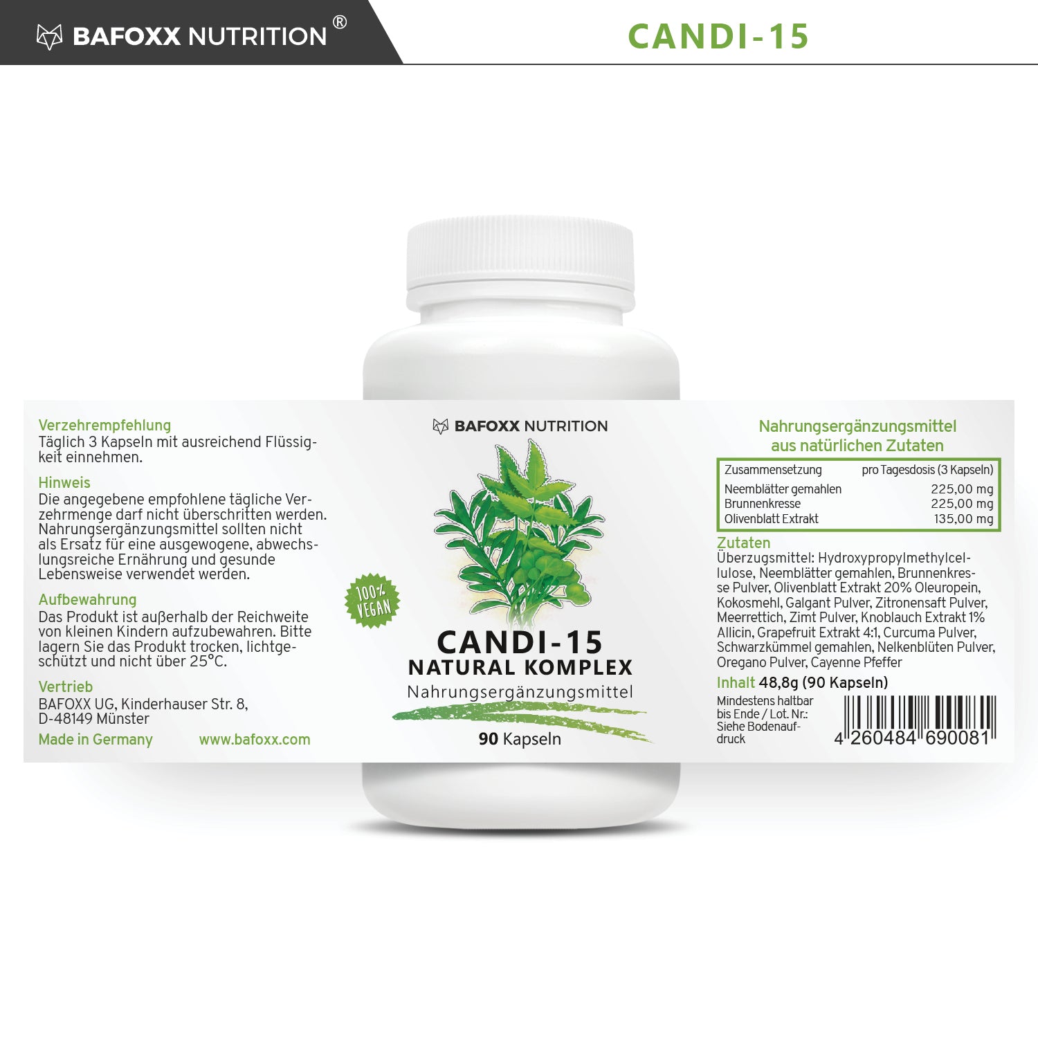 Candi-15 Natural Komplex